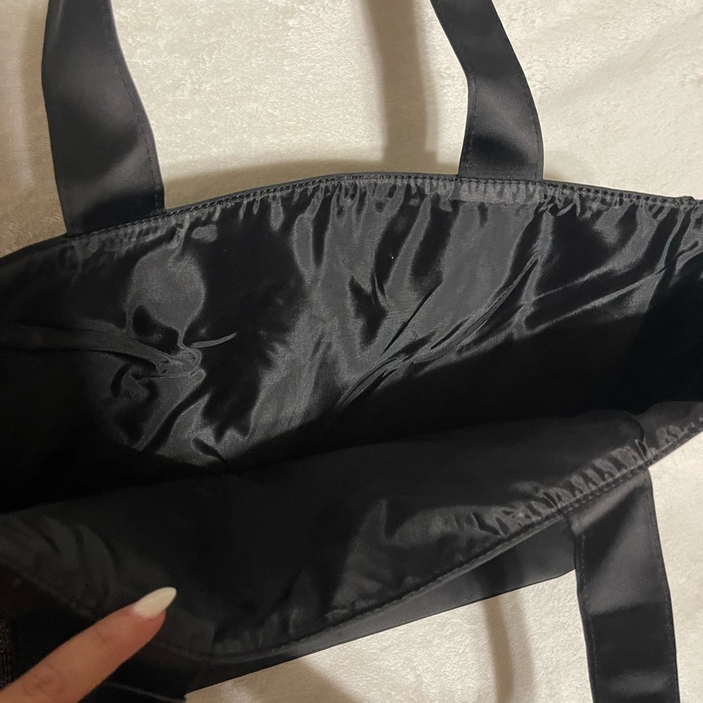 Stylish Black Tote Bag